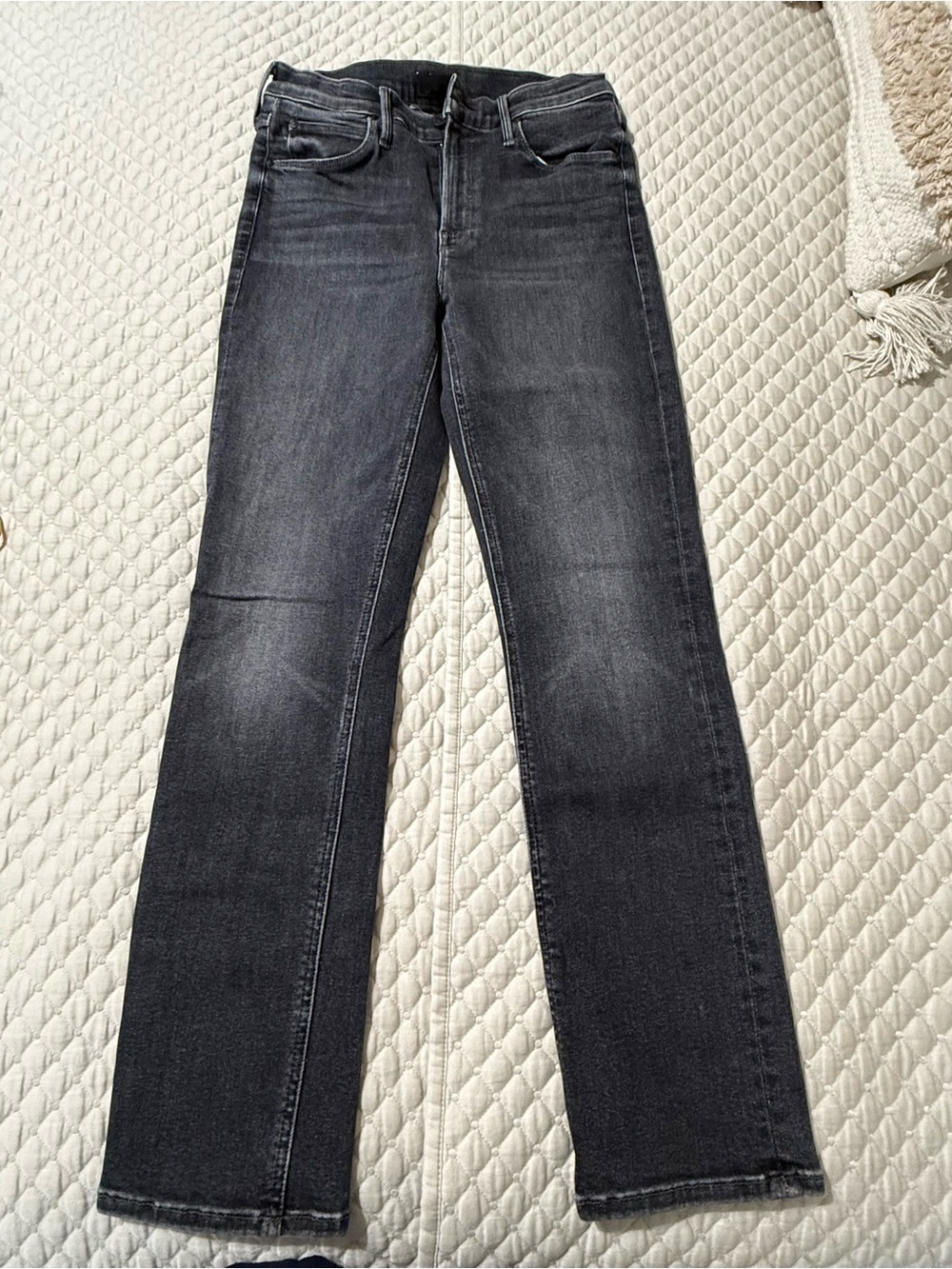MOTHER The Mid Rise Dazzler Ankle Jeans | The Ninja Is Watching | Size 28